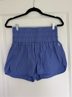Free People FP Movement The Way Home Shorts in Periwinkle Blue Purple Medium